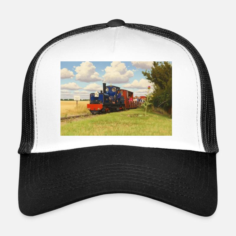 Chemin de fer miniature de campagne Casquette trucker 