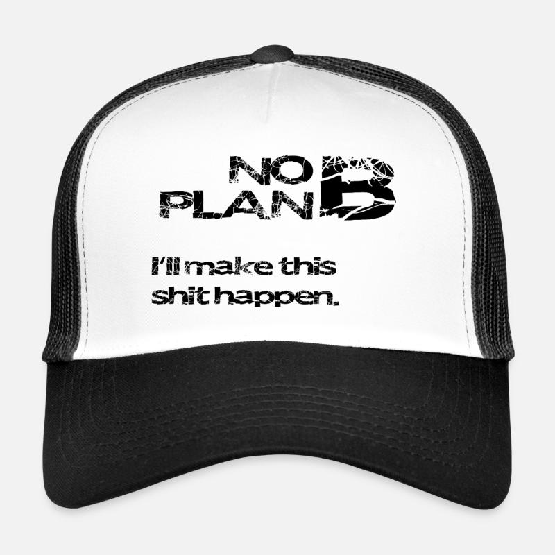 Pas de plan B – déclaration grunge : faute de frappe Casquette trucker 