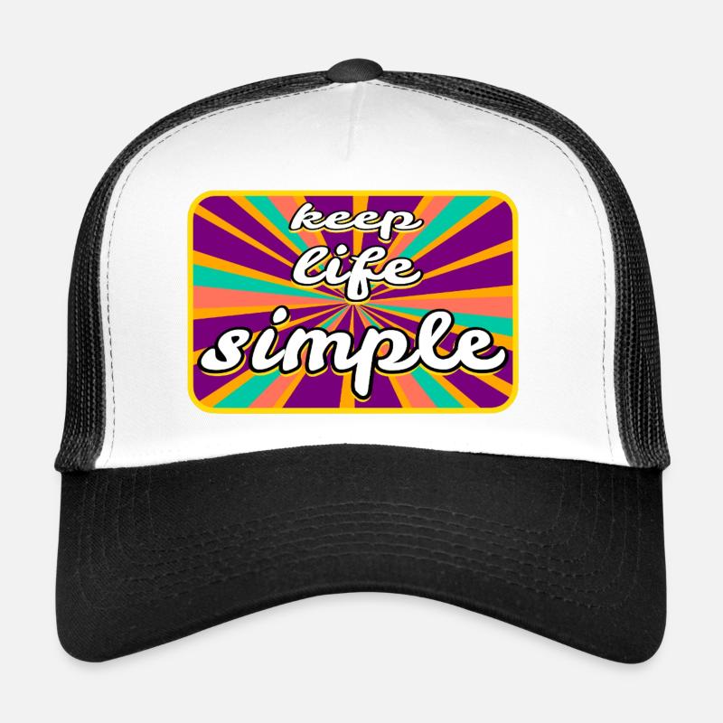 Vie simple Casquette trucker 