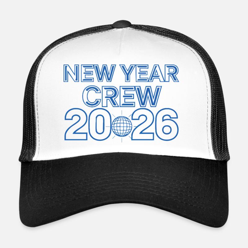 Neujahrscrew 2026 Celebration Tee Trucker Cap