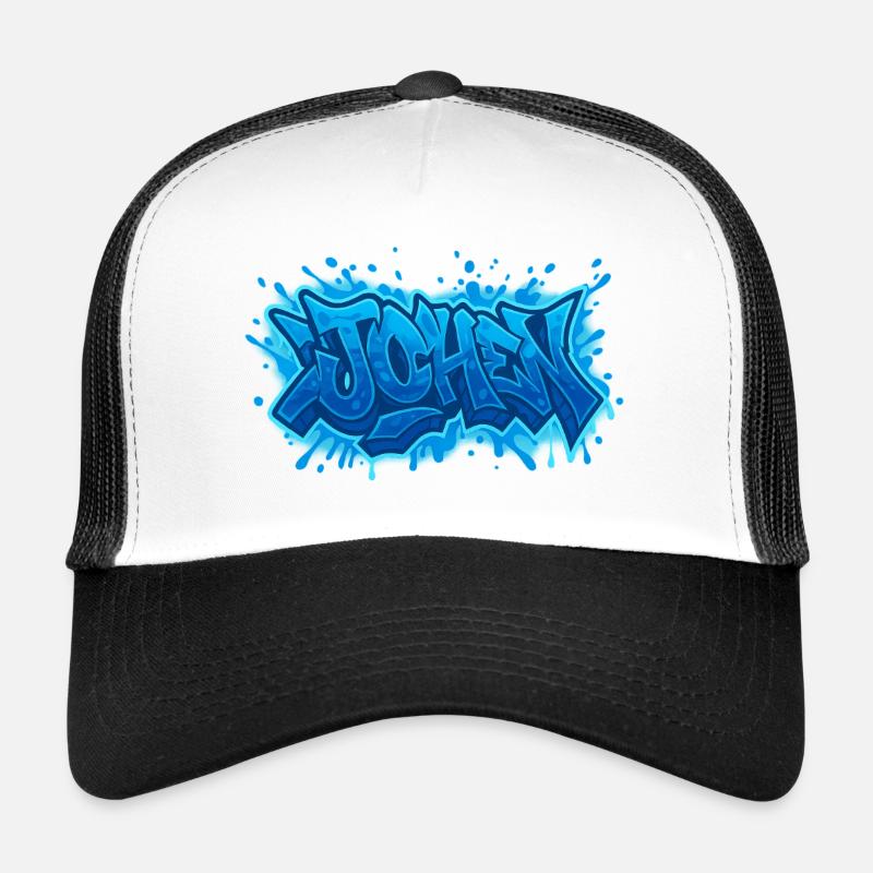 Graffiti JOHEN Name Geschenk Ideal druckbar Trucker Cap