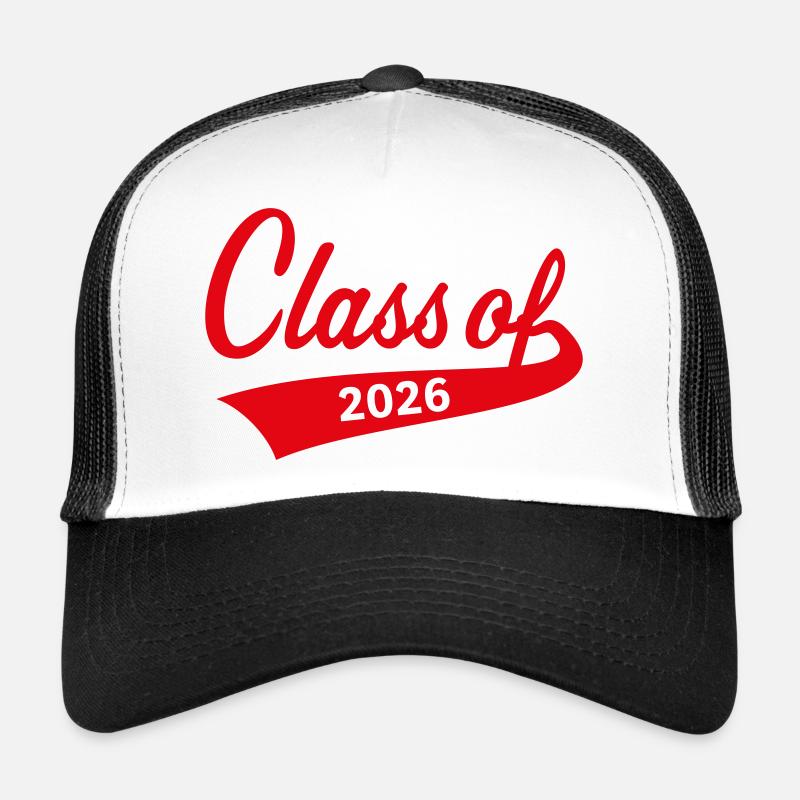 Class Of 2026 (Abschlussklasse Schulabschluss Red) Trucker Cap