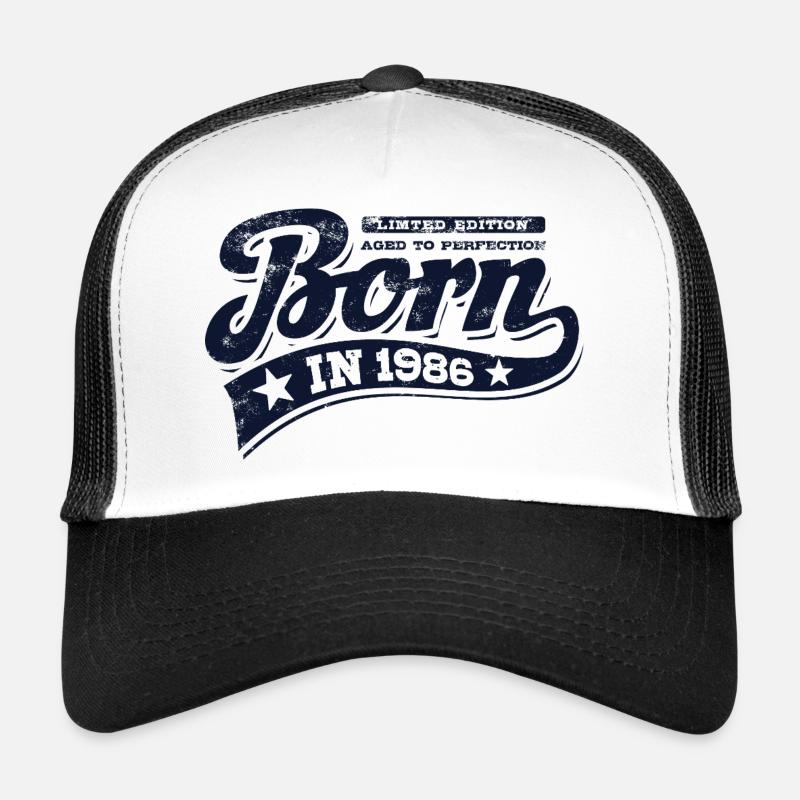 Born in 1986 - Geburtstag - Limited Edition Trucker Cap