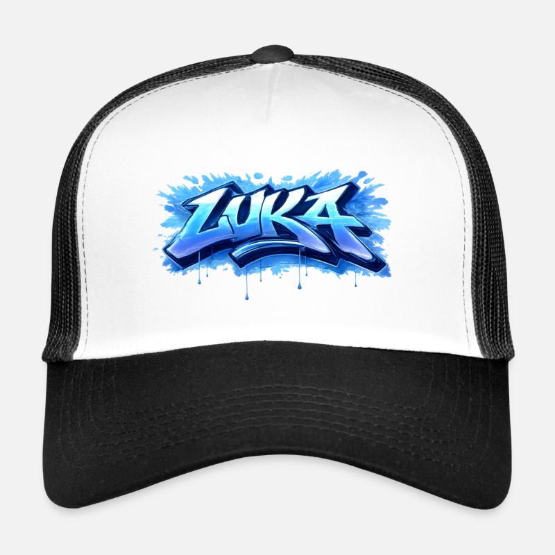 LUKA GRAFFITI NAME FOR PERFECT GIFT PRINTABLE  Casquette trucker 