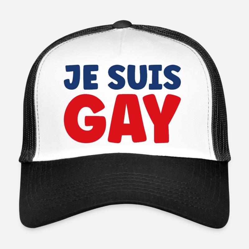 Ich bin schwul Trucker Cap