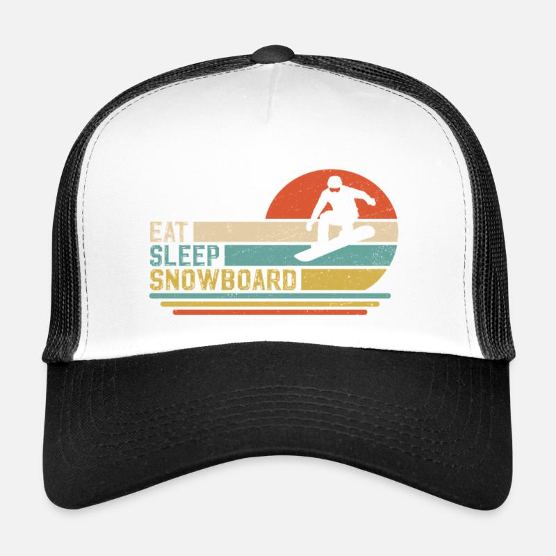 Snowboard Snowboarder Snowboarding Casquette trucker 