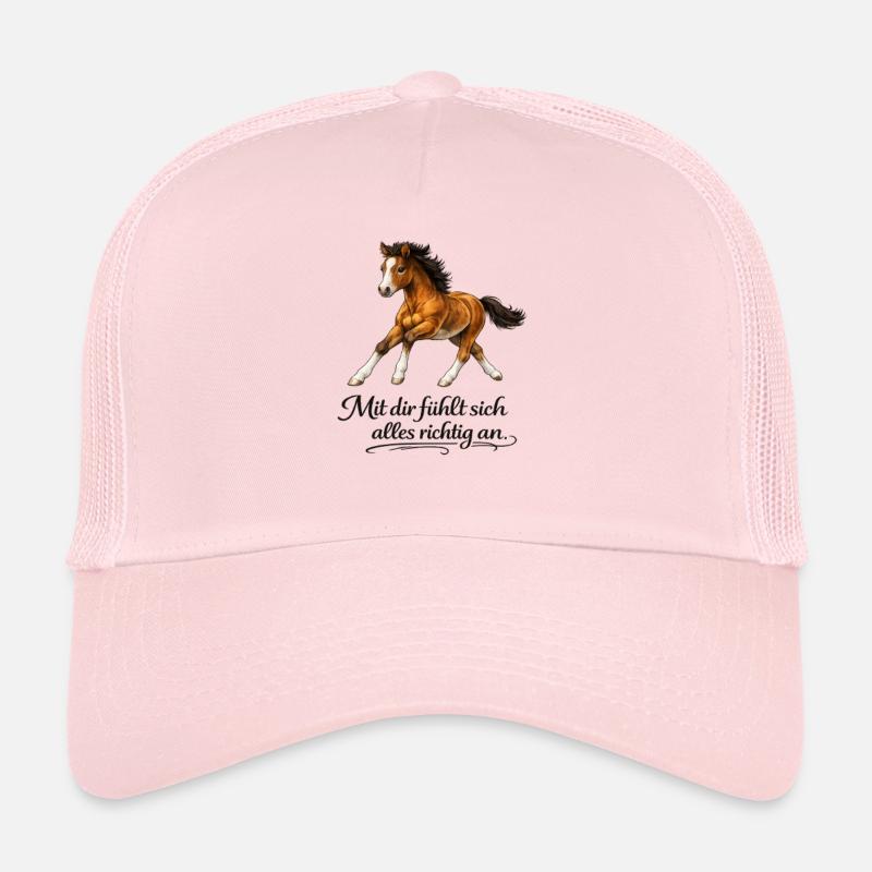 Cheval - Tout semble juste avec toi Casquette trucker 