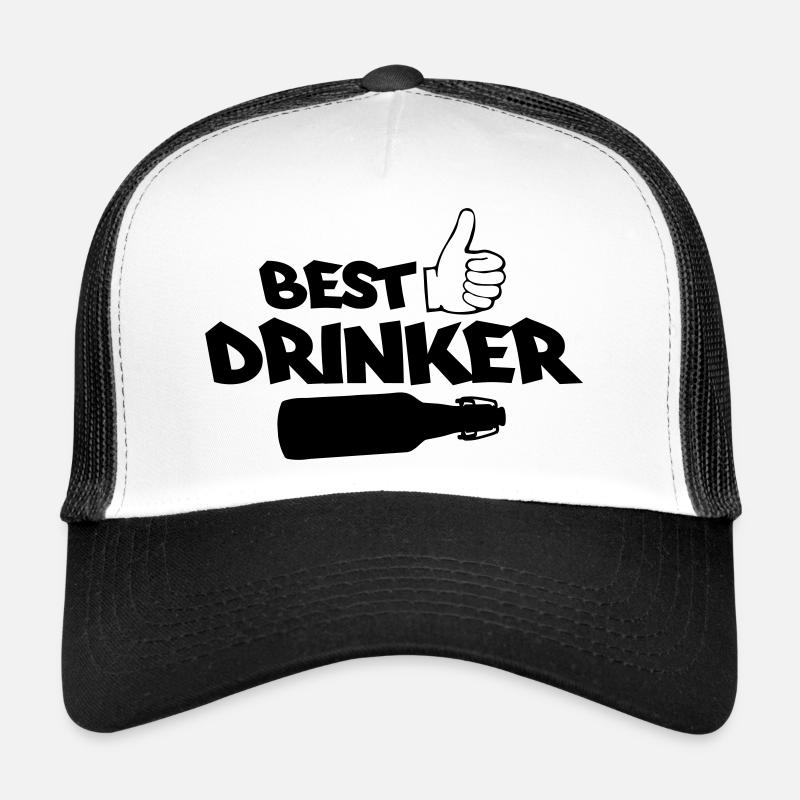 Meilleur buveur Casquette trucker 