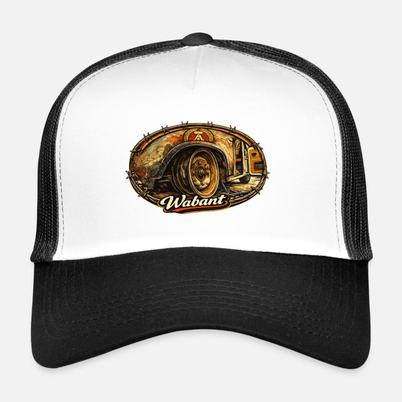 Wabant - Trucker Cap - Weiß/Schwarz
