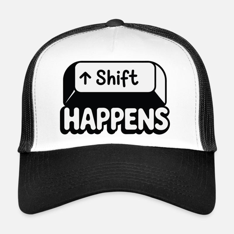 Shift Happens Trucker Cap