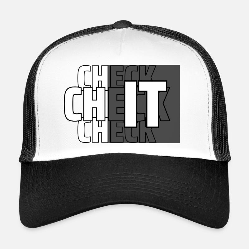 CHECK IT Trucker Cap