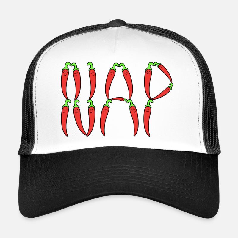 Chilischoten Nickerchen Trucker Cap