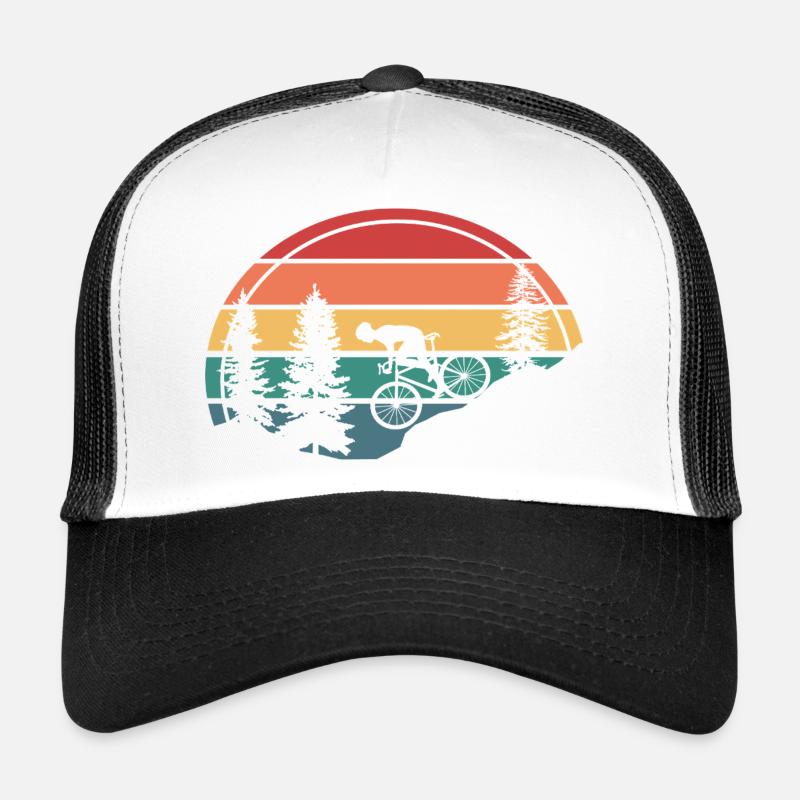 Vélo rétro cadeau VTT Casquette trucker 