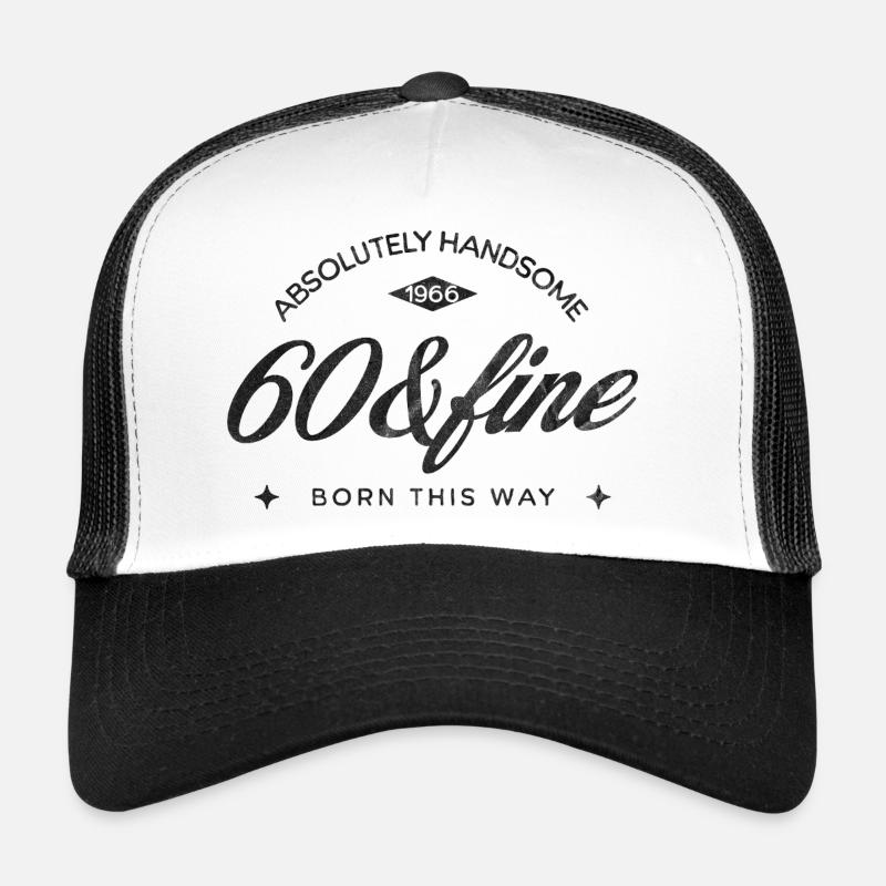 Vintage Born This Way – Absolument Beau 60 Casquette trucker 