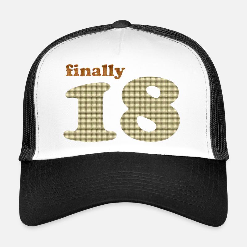 finally_18 Trucker Cap