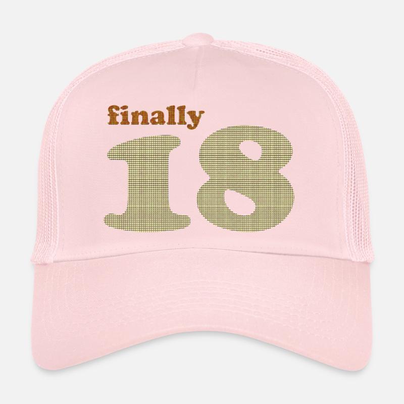 finally_18 Trucker Cap