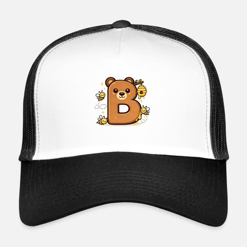 HonigBär Buchstabe B Trucker Cap