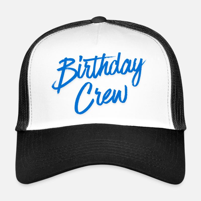 Birthday Crew Trucker Cap
