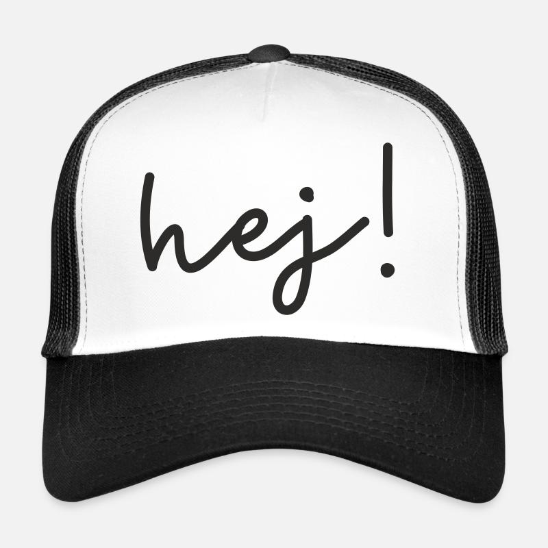 Hej – Skandinavisches Wortdesign Trucker Cap
