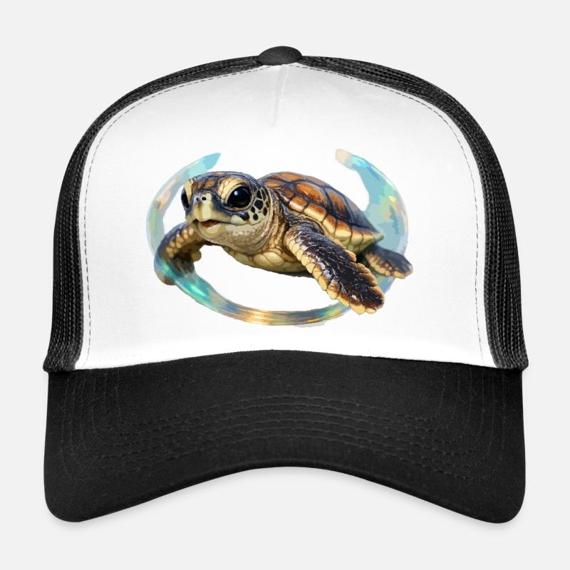 Tortue de mer Casquette trucker 