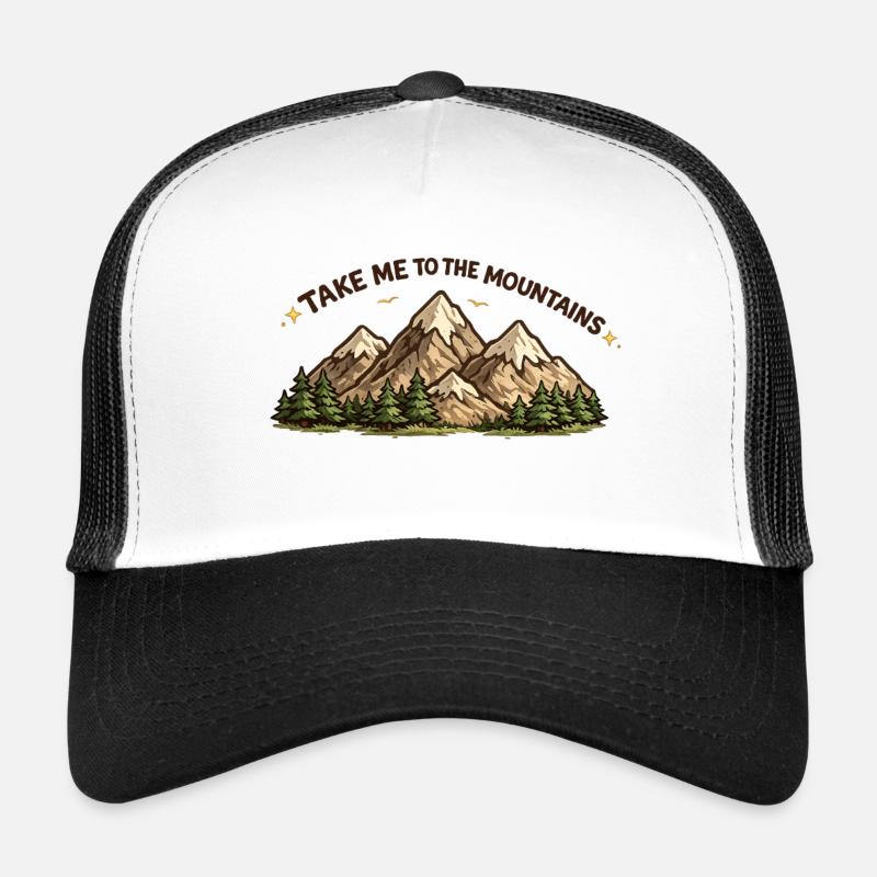 Emmène-moi dans les montagnes Casquette trucker 