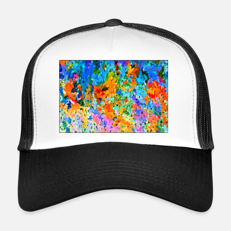 janderesj - Trucker Cap - white/black
