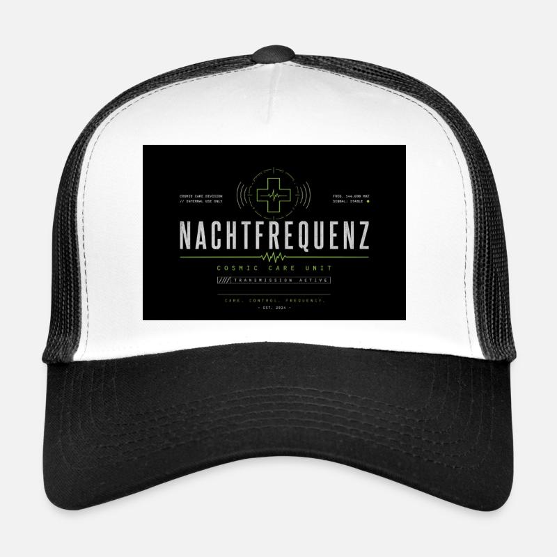 Night frequency Cosmic Care Trucker Cap