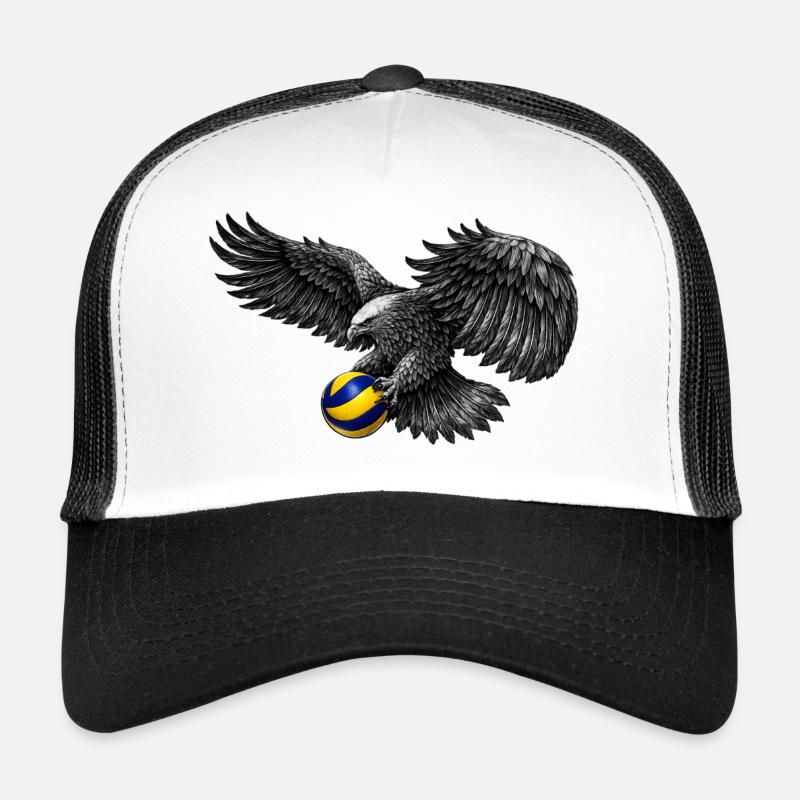 Eagle with volleyball Trucker Cap