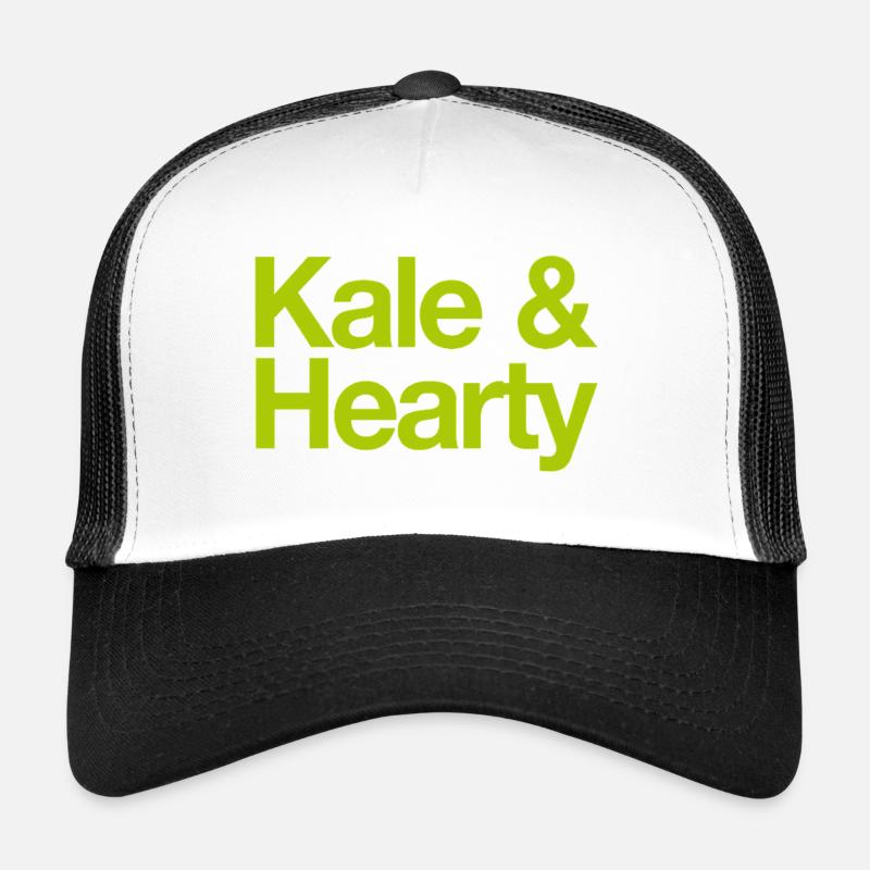 Chou kale et Joyeuse Légume Copieuse Casquette trucker 