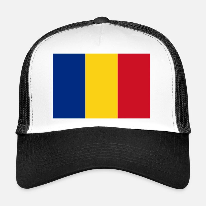 Roumanie, la Roumanie, drapeau, drapeau Casquette trucker 