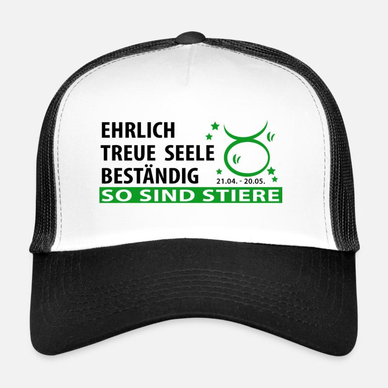 Sternzeichen Stier - Eigenschaften Trucker Cap