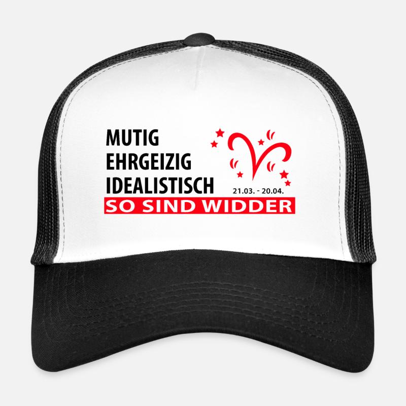 Sternzeichen Widder - Eigenschaften Trucker Cap