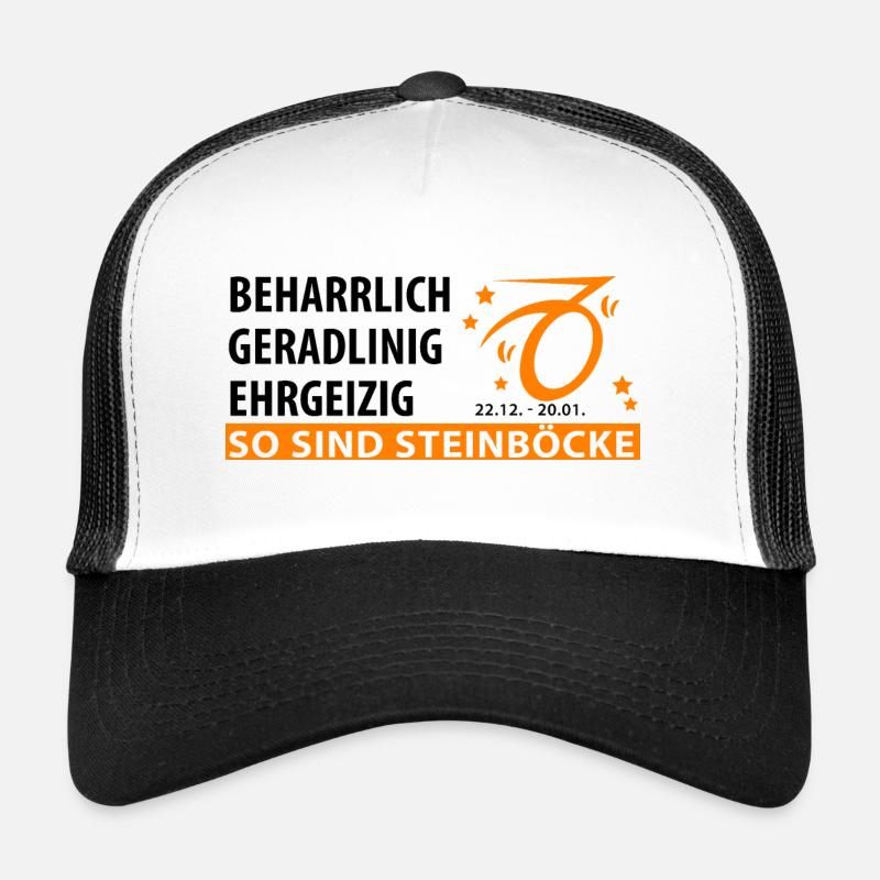 Sternzeichen Steinbock - Eigenschaften Trucker Cap