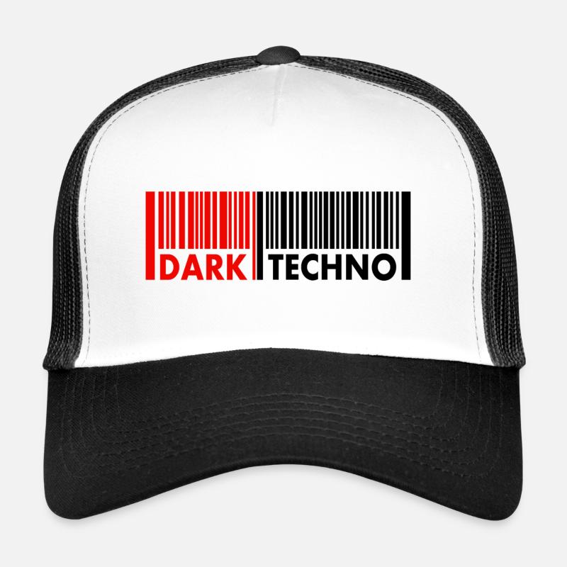 Techno - Techno music - Rave - Dark Techno Trucker Cap