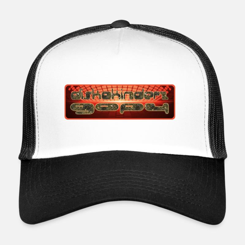 Diskonderz Gopy Red - Trucker Cap - Weiß/Schwarz