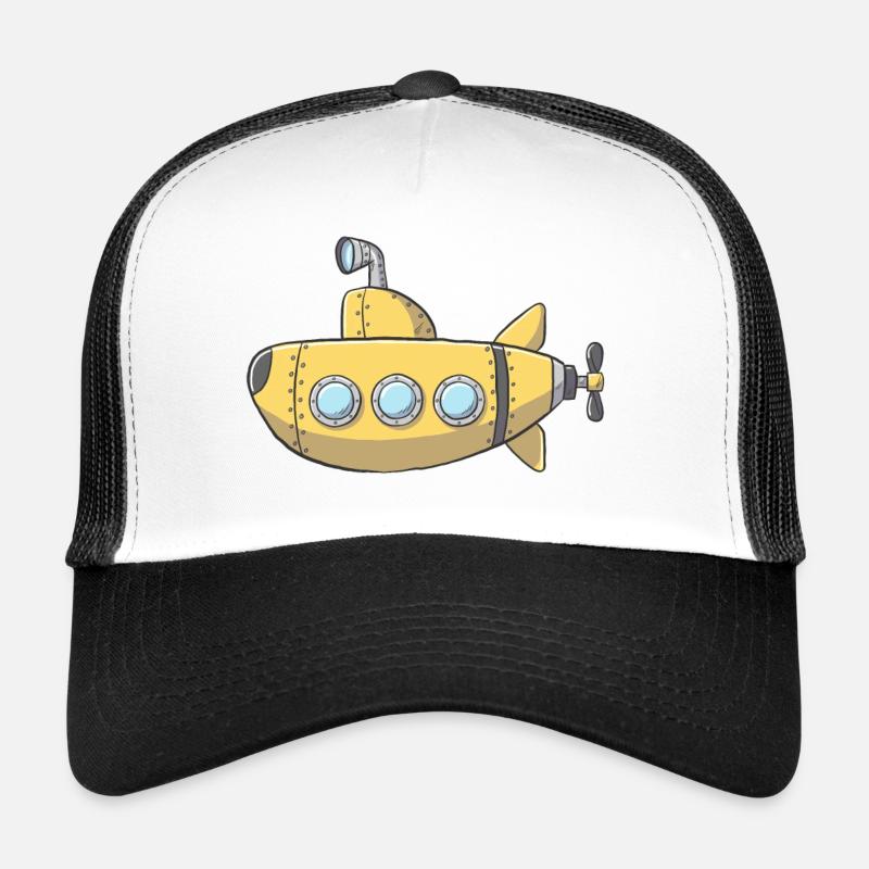Yellow submarine Trucker Cap
