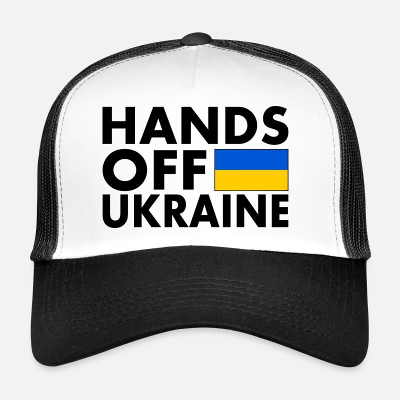 hands off ukraine Casquette trucker 