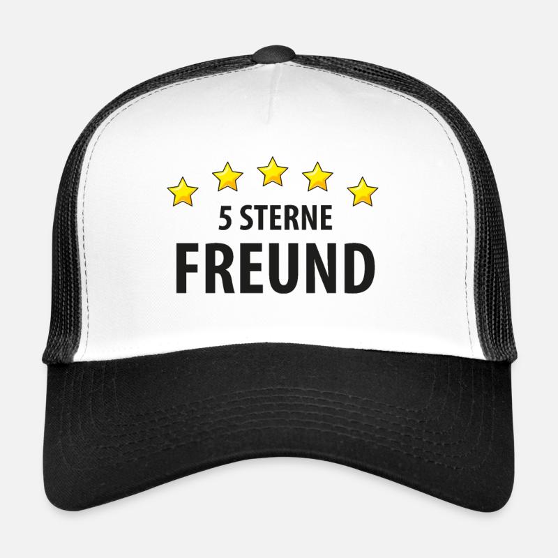 5 Sterne Freund Trucker Cap