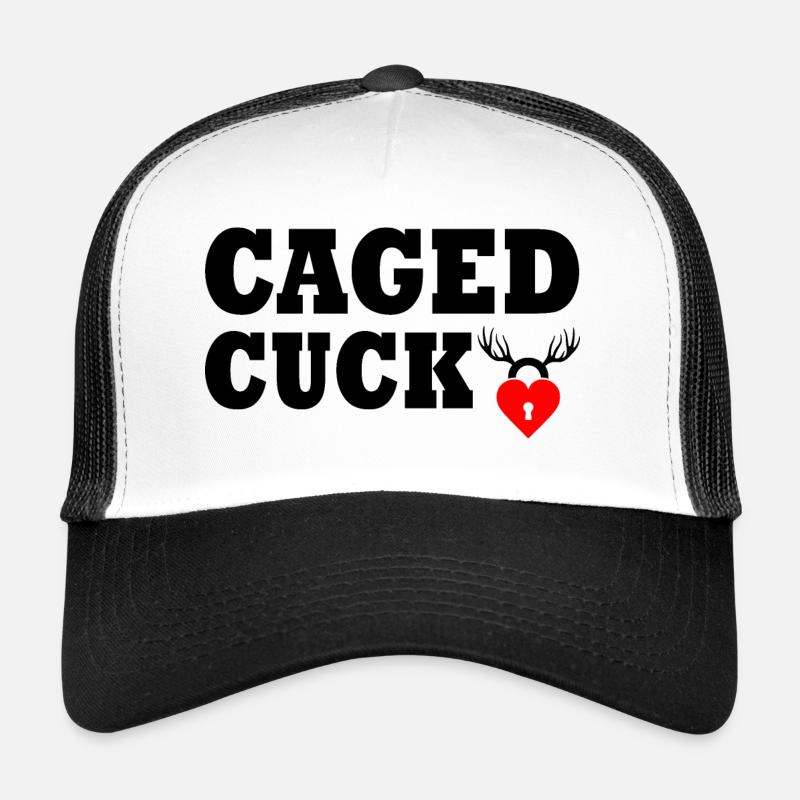 Cuckold caged cuck Trucker Cap