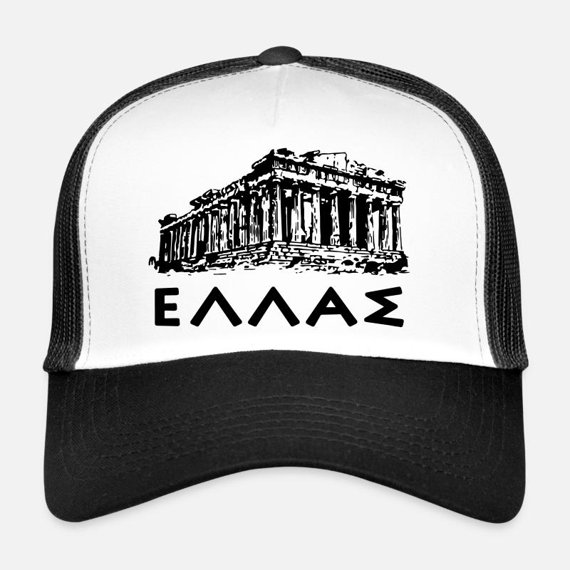 ellas - Trucker Cap - white/black