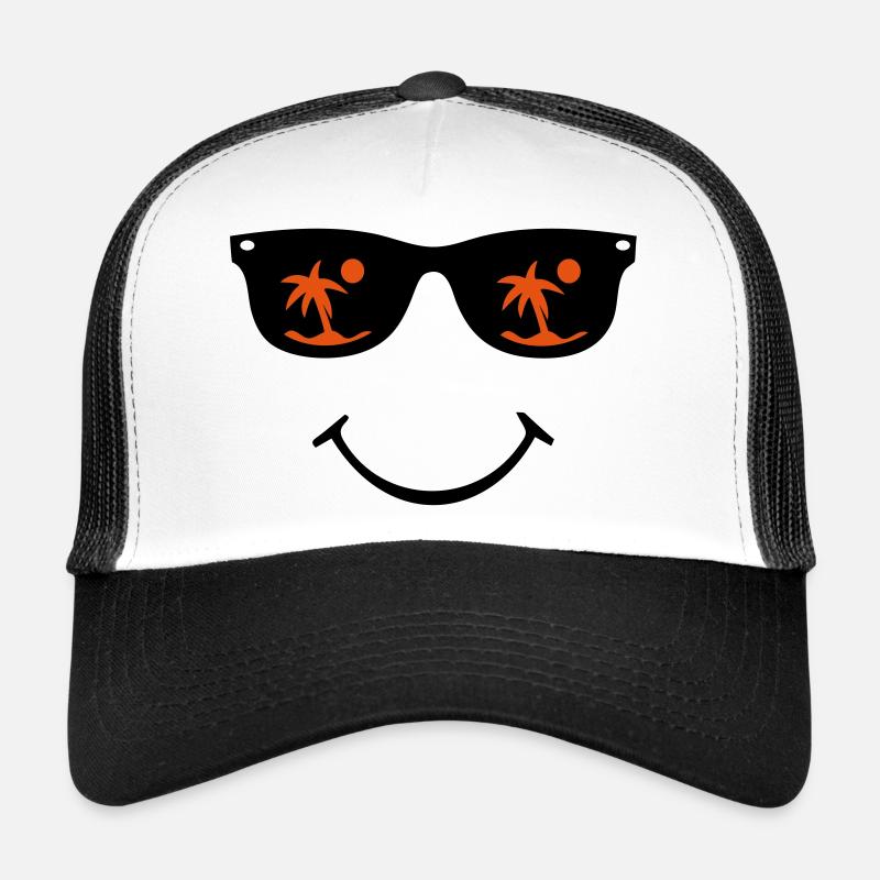 Lunettes de soleil Casquette trucker 