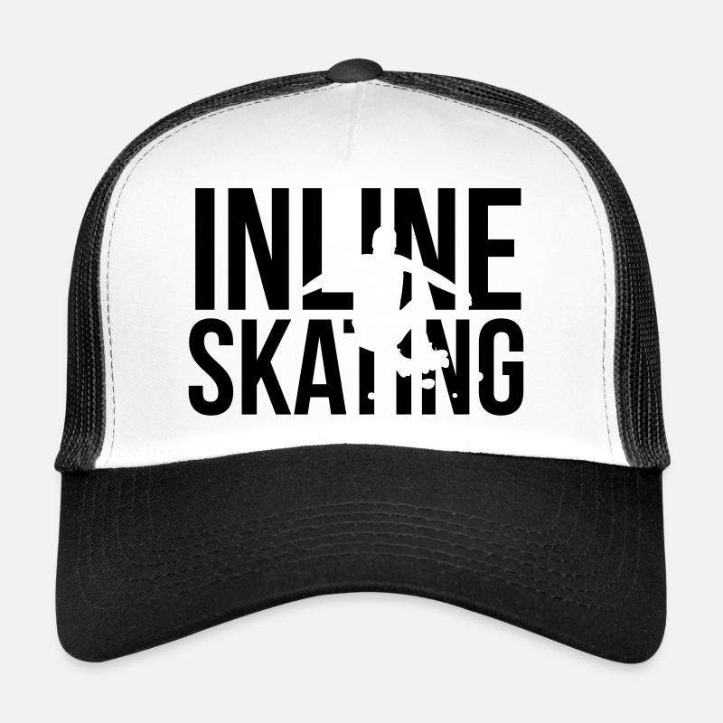 roller - Casquette trucker  - blanc/noir