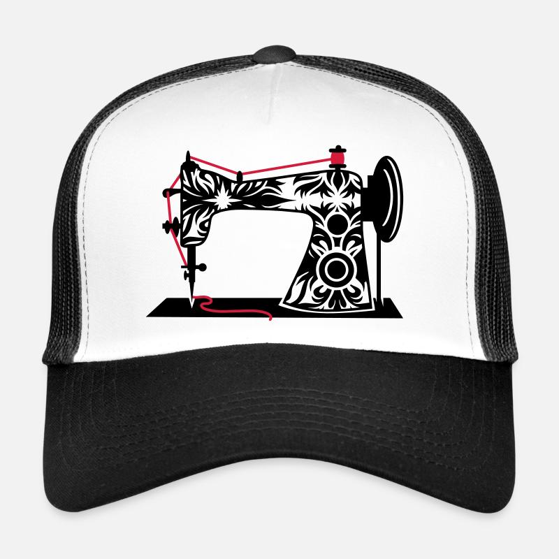 Une antique machine à coudre Casquette trucker 