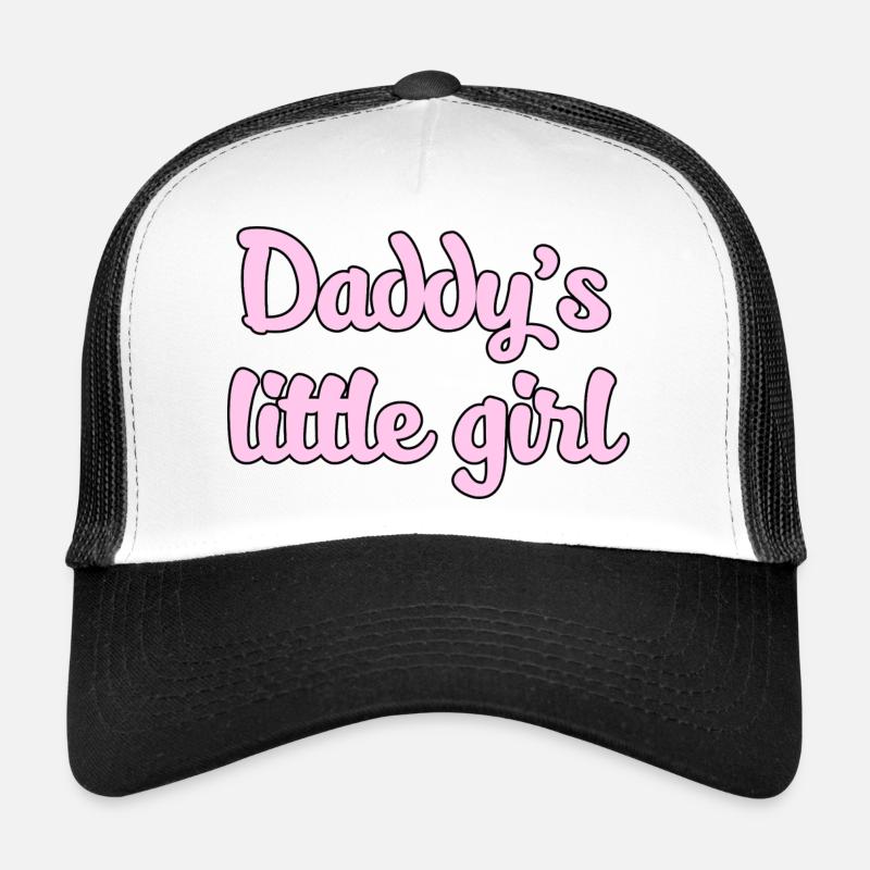 Papa - Casquette trucker  - blanc/noir