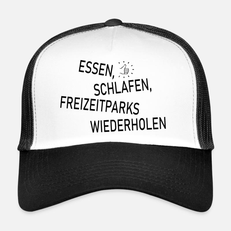 Rollercoaster Achterbahn Trucker Cap