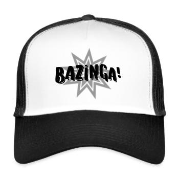 Big Bang Theorie - Trucker Cap - Weiß/Schwarz - Vorne
