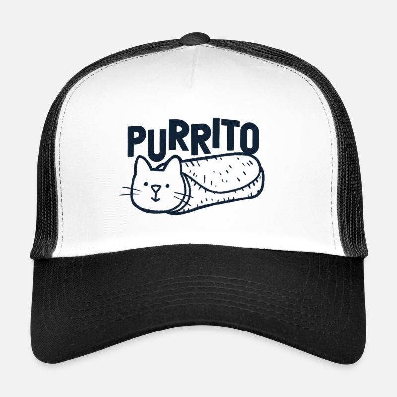 Purrito Doodle Casquette trucker 