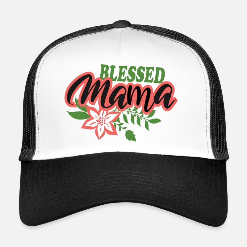 Blessed mama Trucker Cap