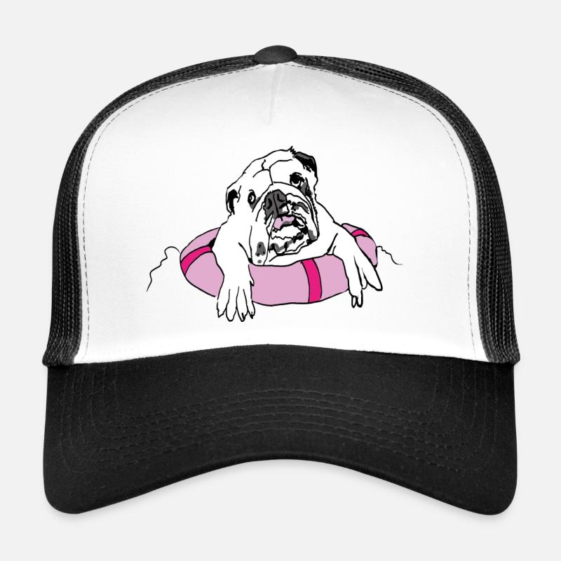 Bouledogue français Casquette trucker 