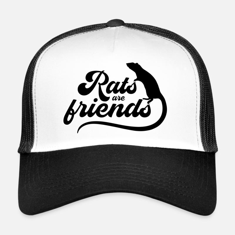 Les rats sont amis - Ratten sind Freunde Casquette trucker